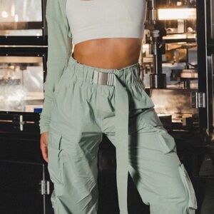 Vitality Balance Athletica Noa Cargo Pants Halogen Green XXXXL NWOT